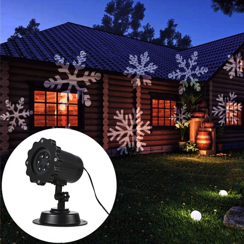 Snowflake Laser Projector Light
