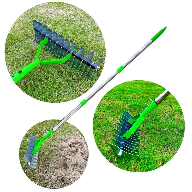Heavy-Duty Garden Soil Rake