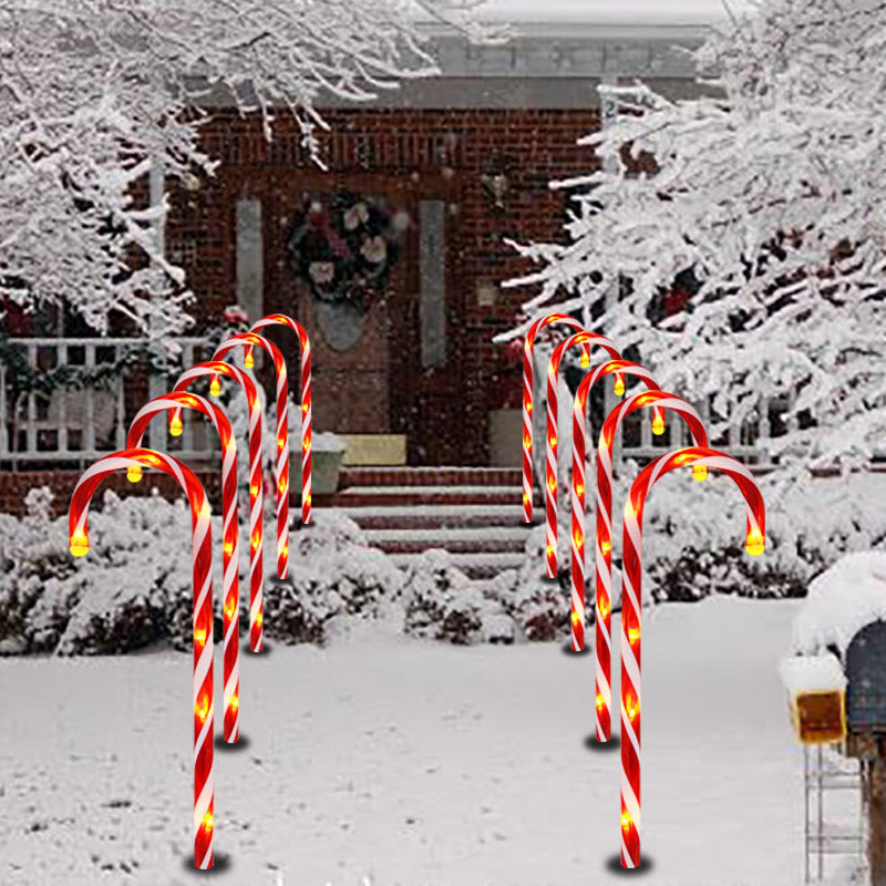Outdoor Snowflake Garden Lights