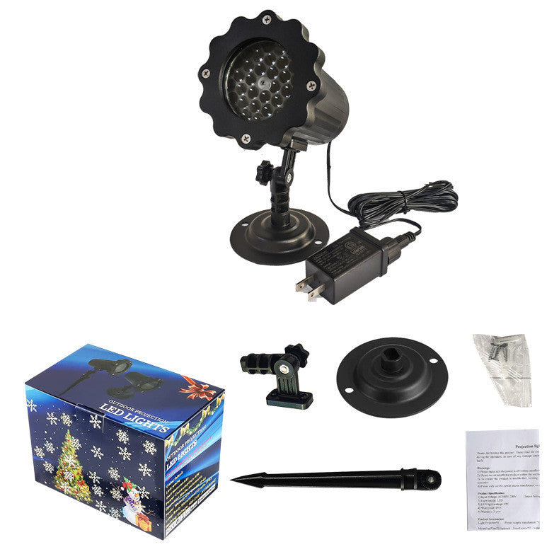 Snowflake Laser Projector Light