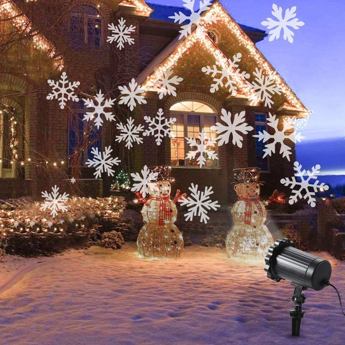 Snowflake Laser Projector Light