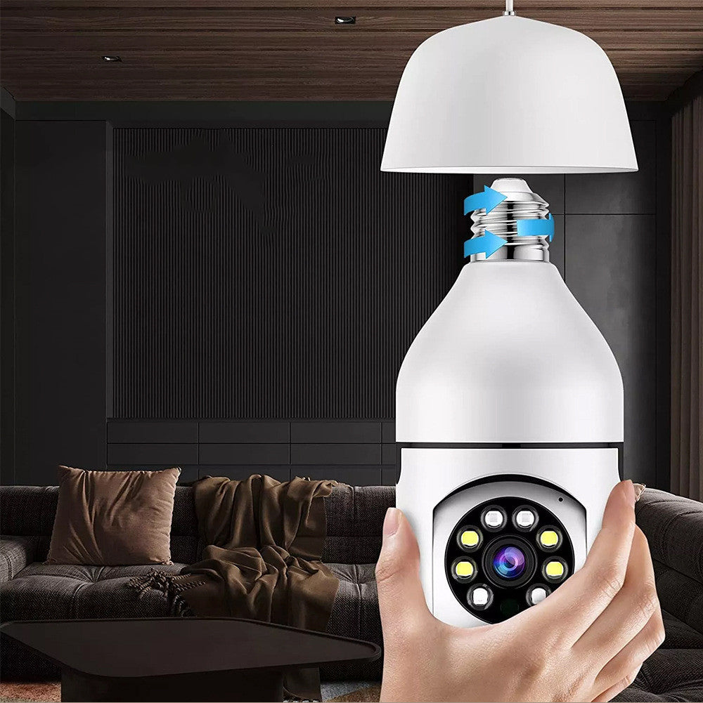 360° Light Bulb Camera