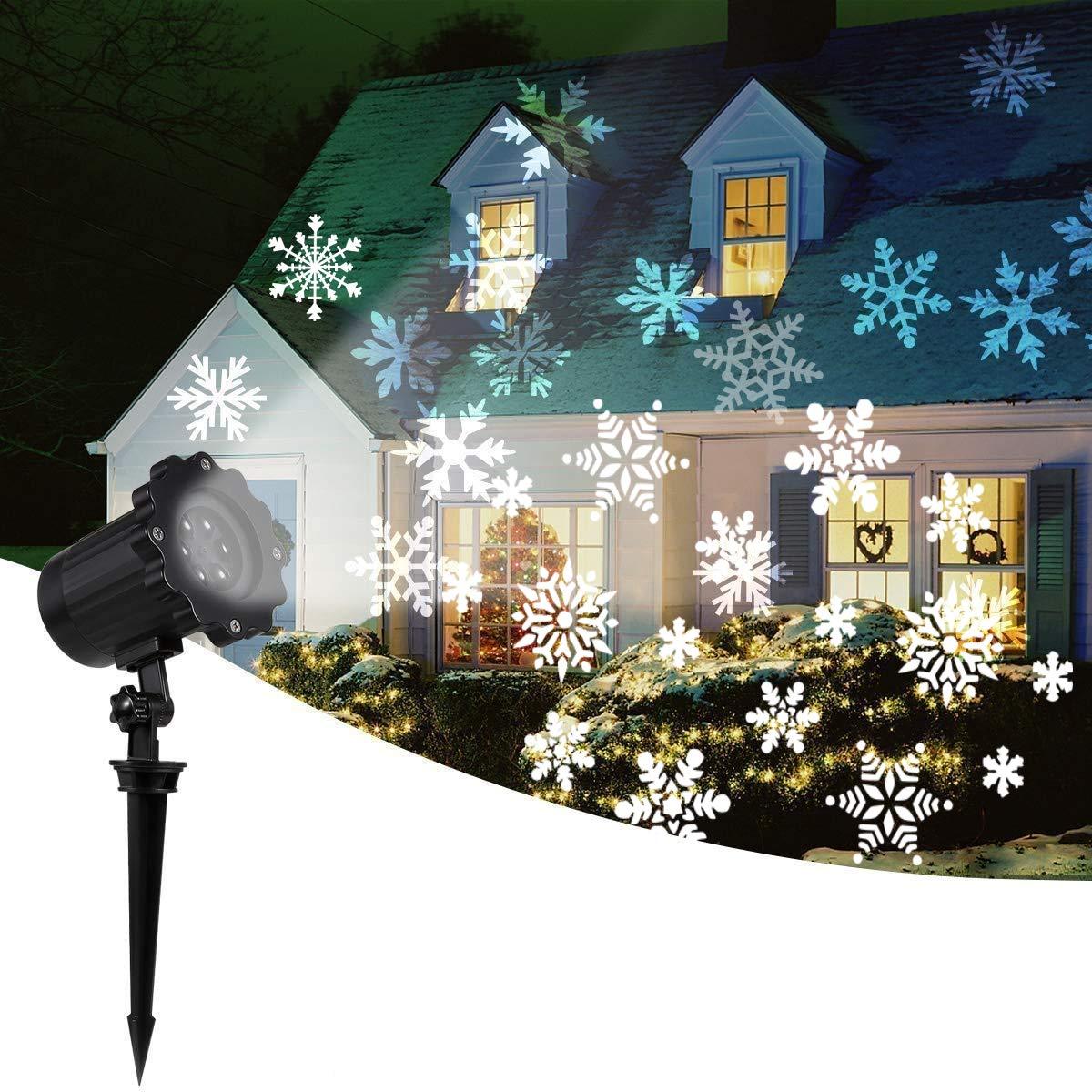 Snowflake Laser Projector Light