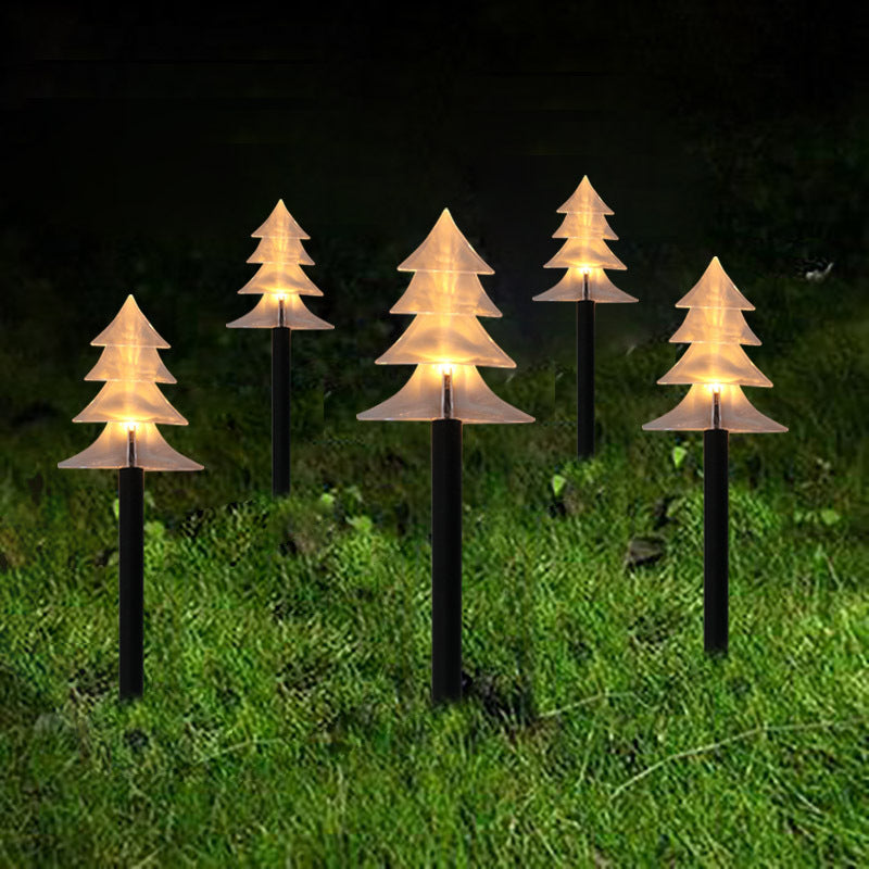 Outdoor Snowflake Garden Lights