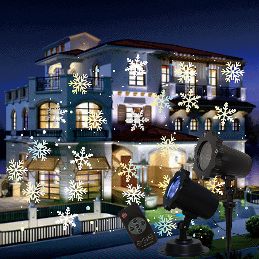 Snowflake Laser Projector Light