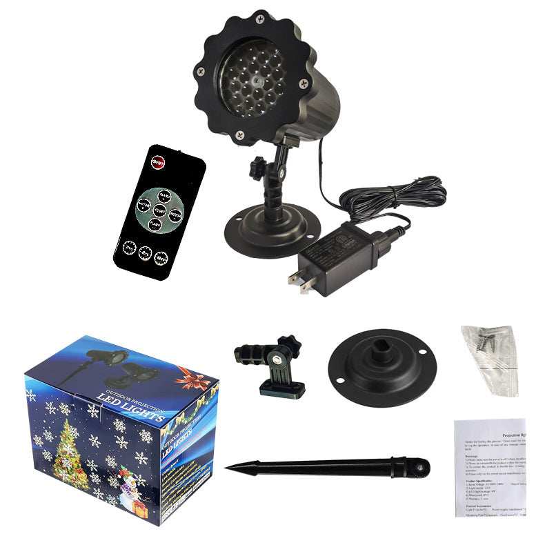 Snowflake Laser Projector Light