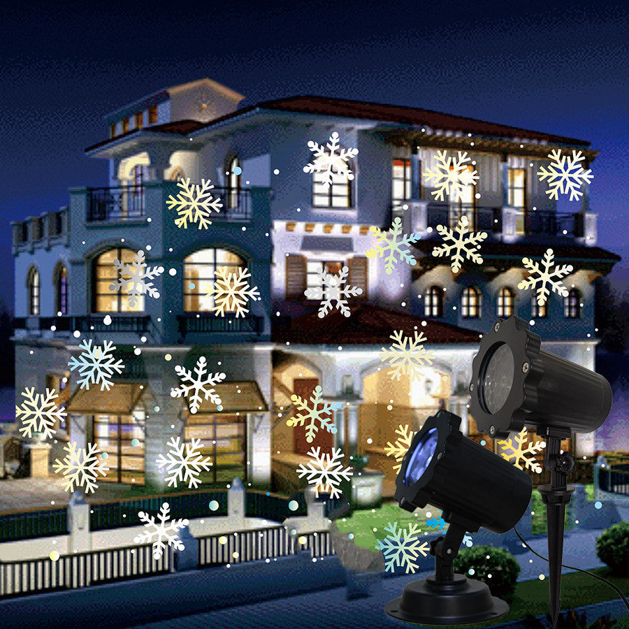Snowflake Laser Projector Light
