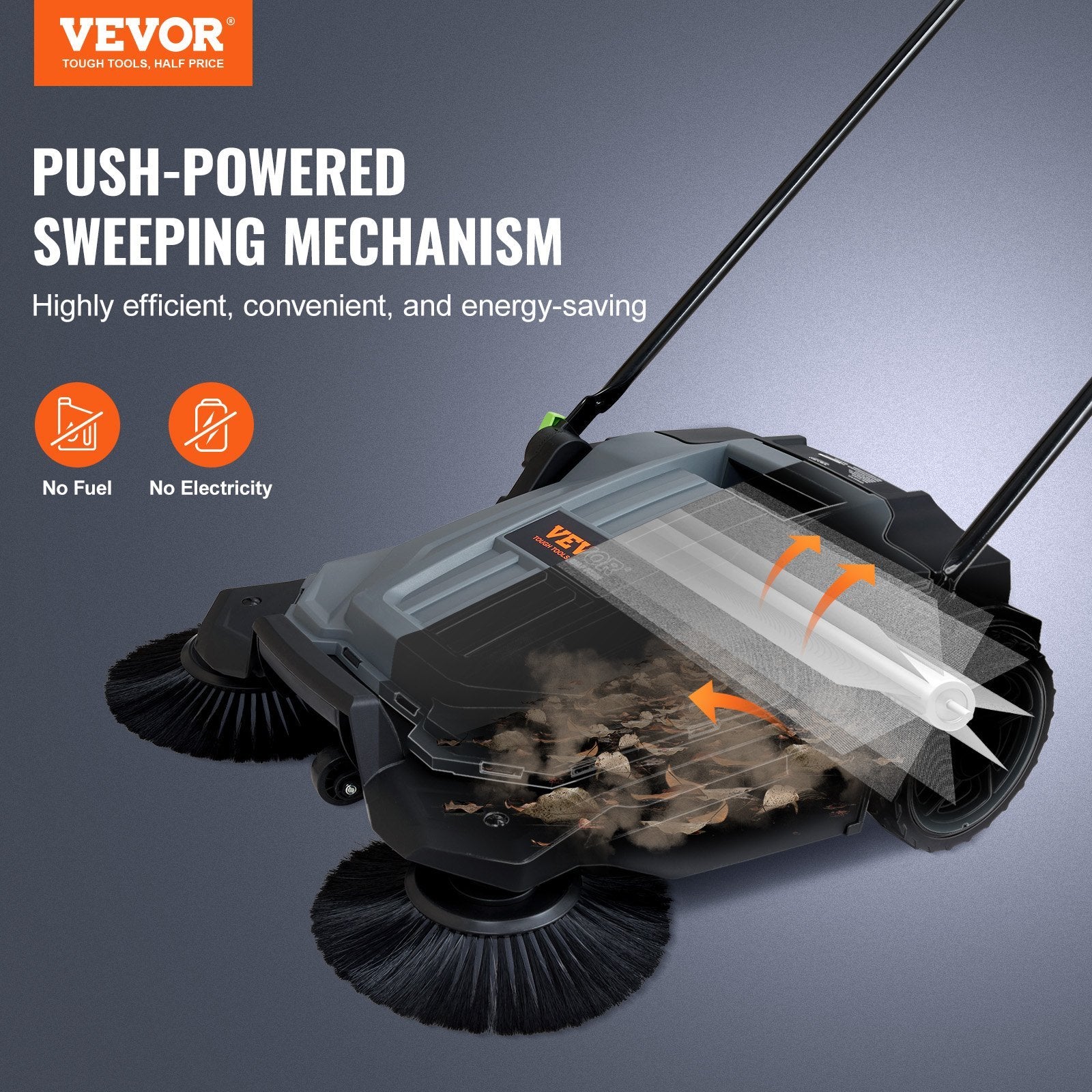 Hand Push Yard Sweep Cleaner