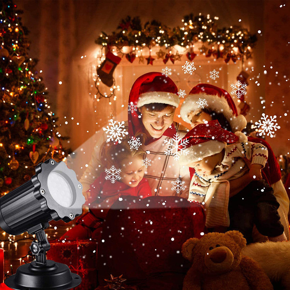 Snowflake Laser Projector Light