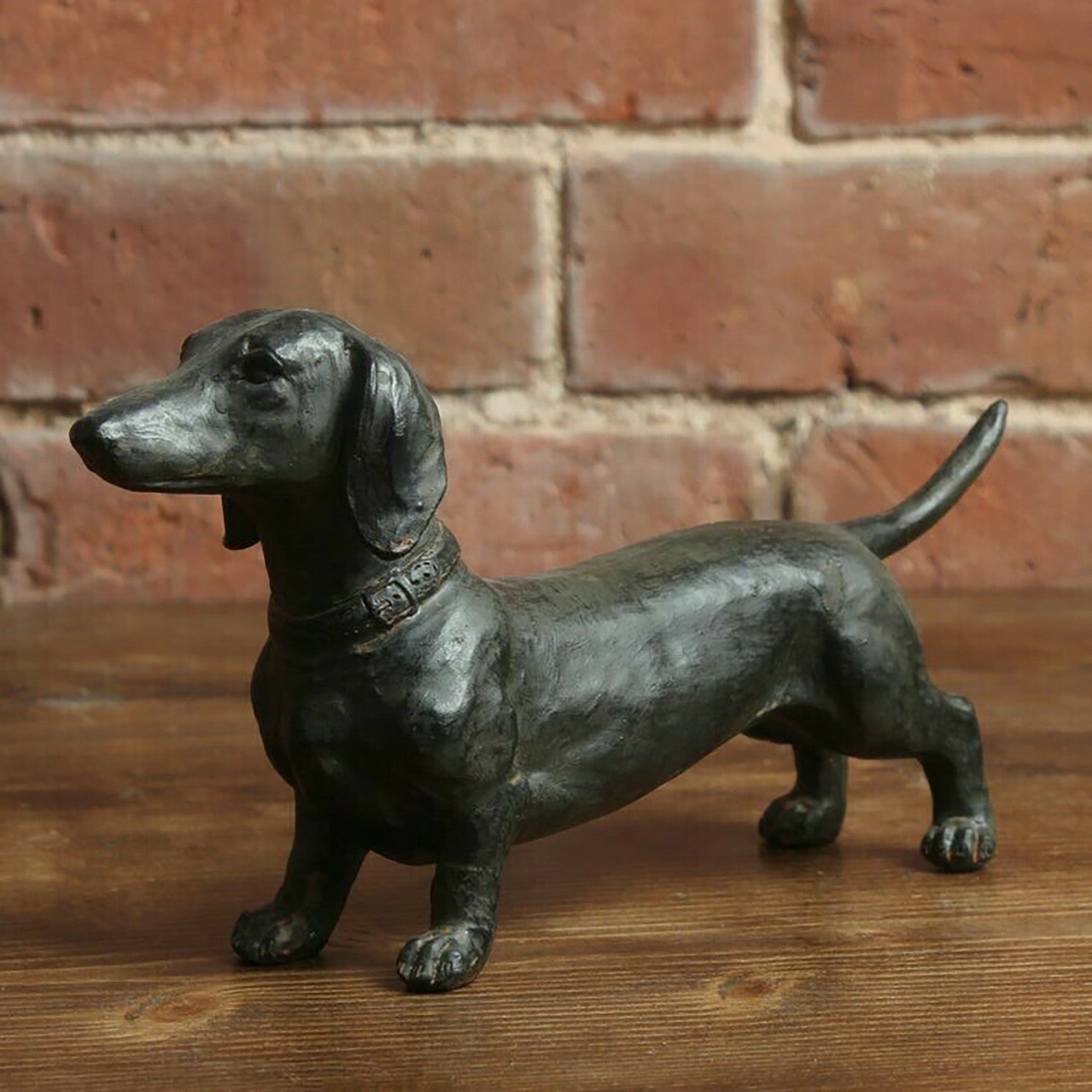 Dachshund Resin Garden Statue